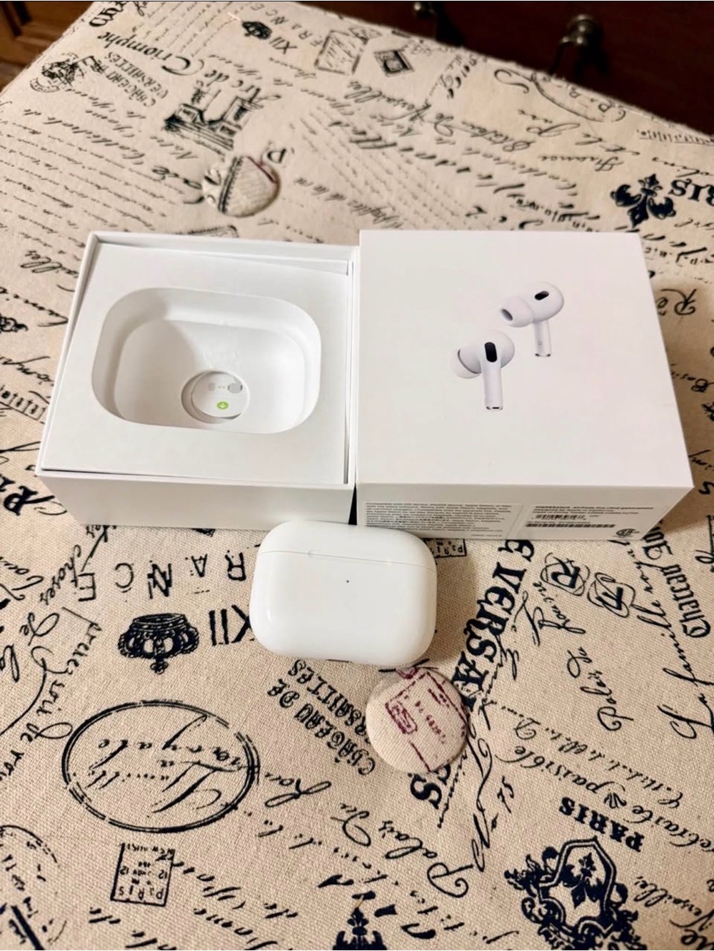 Apple AirPods Pro 2nd Generation (White) Wireless Earbuds with Charging Case